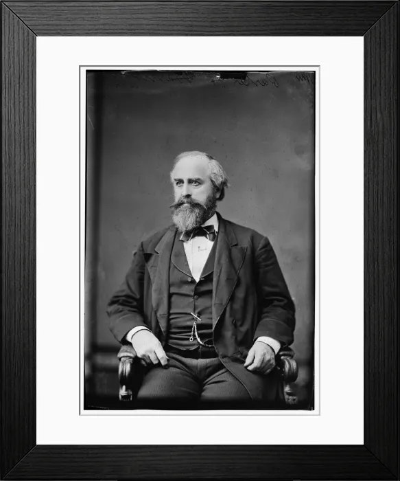 Framed Print : Carter H. Harrison of Illinois, between 1870 and 1880. Creator: Unknown Framed Print : Carter H. Harrison of Illinois, between 1870 and 1880. Creator: Unknown