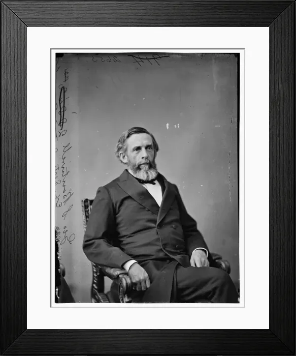 Framed Print : George S. Boutwell of Massachusetts, between 1870 and 1880. Creator: Unknown Framed Print : George S. Boutwell of Massachusetts, between 1870 and 1880. Creator: Unknown