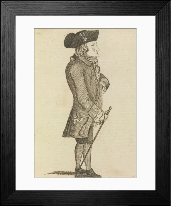 Framed Print : Ganymede, March 1, 1771. Creator: Matthew Darly