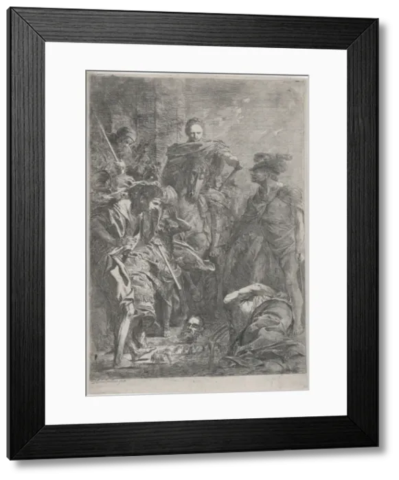 Framed Print : The Beheading of St. Paul. n. d. Creator: Michael Lucas Leopold Willmann Framed Print : The Beheading of St. Paul. n. d. Creator: Michael Lucas Leopold Willmann