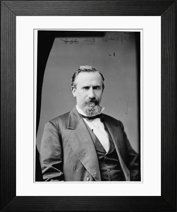 Framed Print : William A. Sparks of Illinois, between 1870 and 1880. Creator: Unknown Framed Print : William A. Sparks of Illinois, between 1870 and 1880. Creator: Unknown