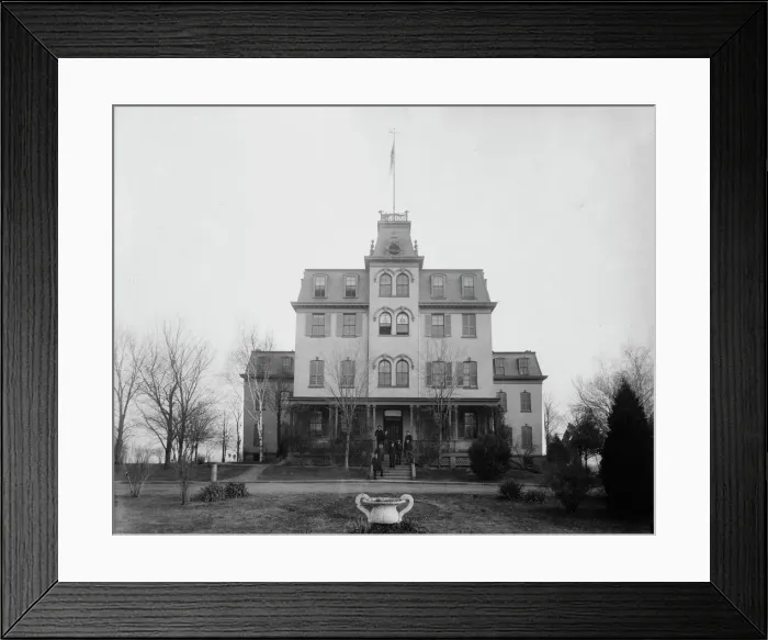 Framed Print : Reform School, Bladensburg Rd. Washington D. C. between 1860 and 1880. Creator: Mathew Brady Framed Print : Reform School, Bladensburg Rd. Washington D. C. between 1860 and 1880. Creator: Mathew Brady