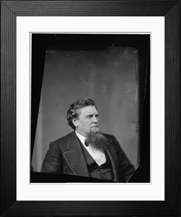 Framed Print : John H. Bagley Junior of New York, between 1870 and 1880. Creator: Unknown Framed Print : John H. Bagley Junior of New York, between 1870 and 1880. Creator: Unknown