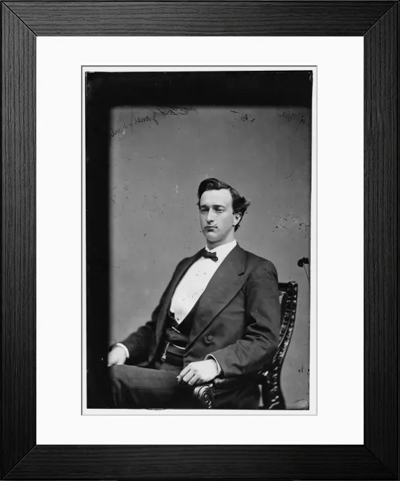 Framed Print : J. Ambler Smith of Virginia, between 1870 and 1880. Creator: Unknown Framed Print : J. Ambler Smith of Virginia, between 1870 and 1880. Creator: Unknown