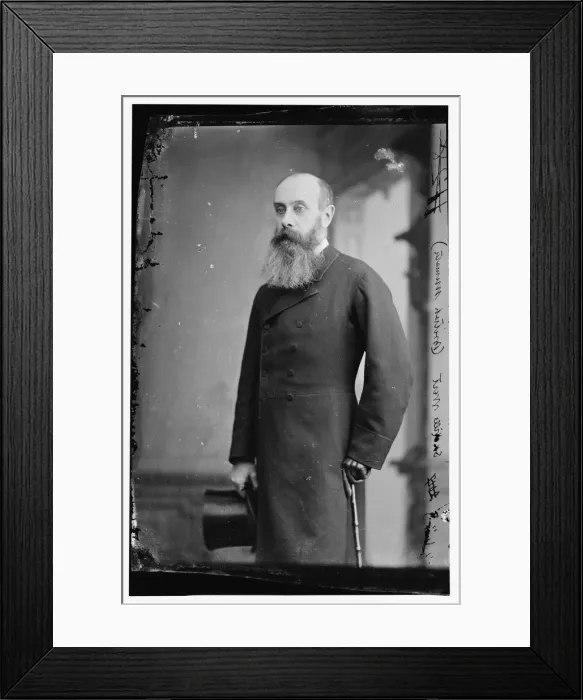 Framed Print : Sackville West (British Minister), between 1870 and 1880. Creator: Unknown Framed Print : Sackville West (British Minister), between 1870 and 1880. Creator: Unknown