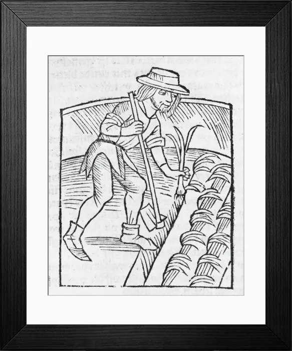 Framed Print : II) Der Ritter vom Turm, von den exenplen der Gotzfurcht und erberkeit. 1499, 1512, 1513. Creator: Michael Furter Framed Print : II) Der Ritter vom Turm, von den exenplen der Gotzfurcht und erberkeit. 1499, 1512, 1513. Creator: Michael Furter