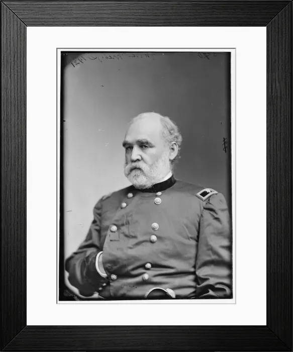 Framed Print : General Montgomery C. Meigs, US Army, between 1870 and 1880. Creator: Unknown Framed Print : General Montgomery C. Meigs, US Army, between 1870 and 1880. Creator: Unknown
