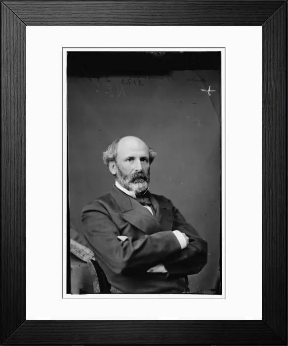Framed Print : Matthew Whitaker Ransom of North Carolina, between 1870 and 1880. Creator: Unknown Framed Print : Matthew Whitaker Ransom of North Carolina, between 1870 and 1880. Creator: Unknown