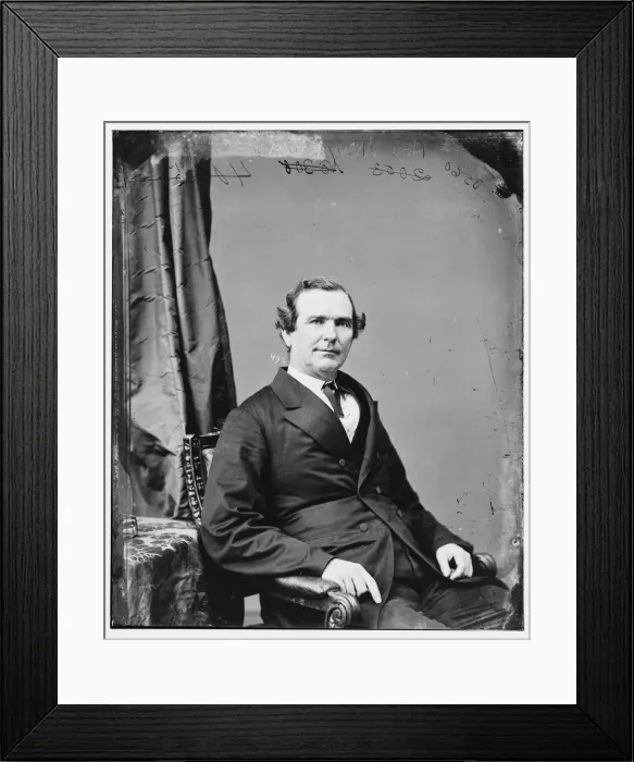 Framed Print : Archibald Thompson MacIntyre of Georgia, between 1860 and 1875. Creator: Unknown Framed Print : Archibald Thompson MacIntyre of Georgia, between 1860 and 1875. Creator: Unknown