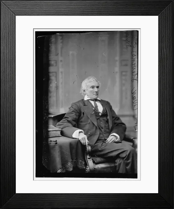 Framed Print : Alexander Hamilton Stephens of Georgia, between 1870 and 1880. Creator: Unknown Framed Print : Alexander Hamilton Stephens of Georgia, between 1870 and 1880. Creator: Unknown