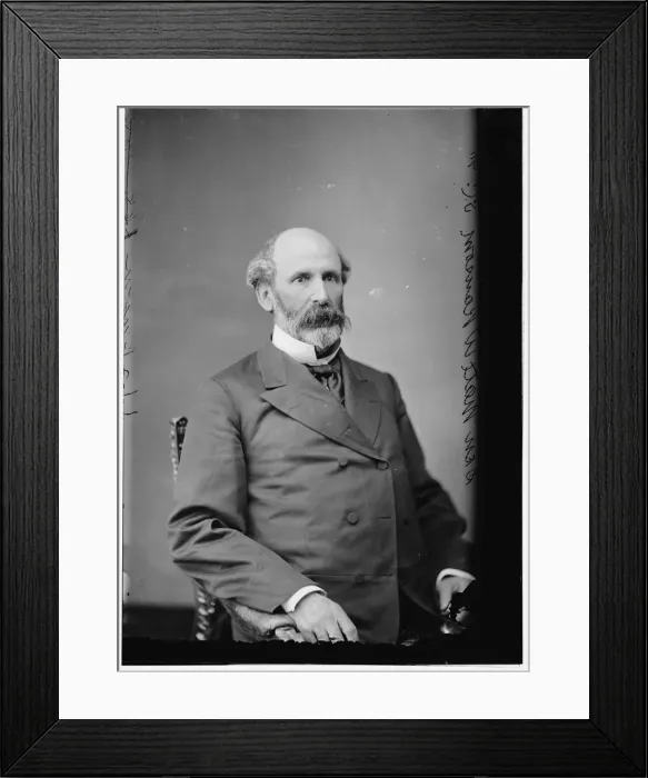 Framed Print : Matthew Whitaker Ransom of North Carolina, between 1870 and 1880. Creator: Unknown Framed Print : Matthew Whitaker Ransom of North Carolina, between 1870 and 1880. Creator: Unknown