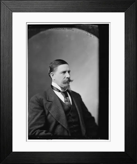 Framed Print : General Oberne, US Army, between 1870 and 1880. Creator: Unknown Framed Print : General Oberne, US Army, between 1870 and 1880. Creator: Unknown