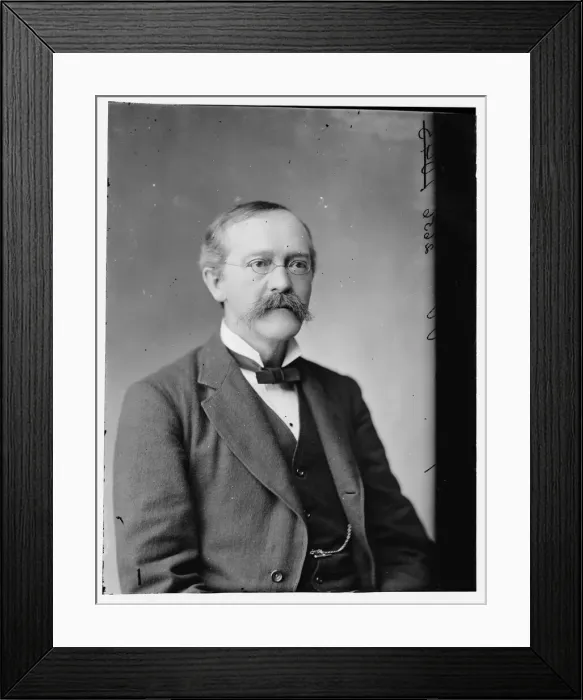 Framed Print : John Jay Knox Junior, Controller of Currency, between 1870 and 1880. Creator: Unknown Framed Print : John Jay Knox Junior, Controller of Currency, between 1870 and 1880. Creator: Unknown