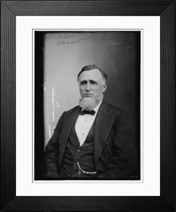 Framed Print : Thomas Wren of Nevada, between 1870 and 1880. Creator: Unknown Framed Print : Thomas Wren of Nevada, between 1870 and 1880. Creator: Unknown