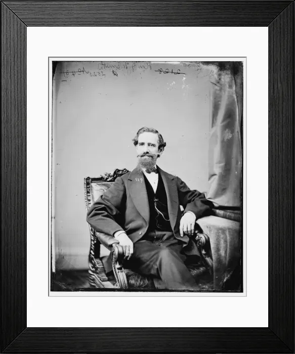 Framed Print : J. W. Smith, between 1860 and 1875. Creator: Unknown Framed Print : J. W. Smith, between 1860 and 1875. Creator: Unknown
