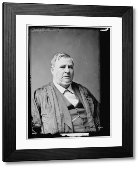 Framed Print : Judge David Davis, U. S. Supreme Court, between 1870 and 1880. Creator: Unknown Framed Print : Judge David Davis, U. S. Supreme Court, between 1870 and 1880. Creator: Unknown