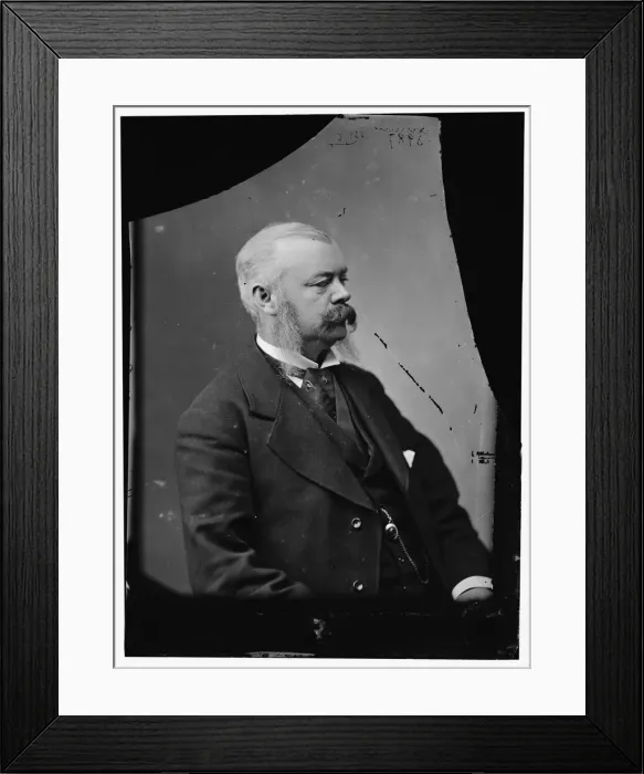 Framed Print : Terence John Quinn of New York, 1865-1880. Creator: Unknown Framed Print : Terence John Quinn of New York, 1865-1880. Creator: Unknown