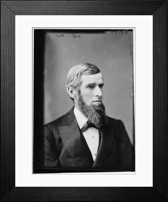 Framed Print : W. B. Williams of Michigan, between 1870 and 1880. Creator: Unknown Framed Print : W. B. Williams of Michigan, between 1870 and 1880. Creator: Unknown