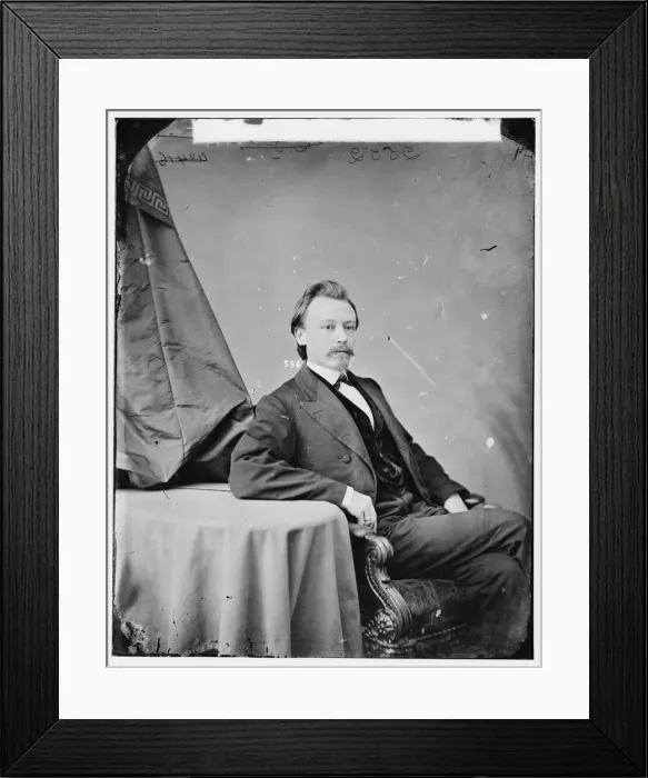 Framed Print : Gustavus Adolphus Finkelnburg of Missouri, between 1860 and 1875. Creator: Unknown Framed Print : Gustavus Adolphus Finkelnburg of Missouri, between 1860 and 1875. Creator: Unknown