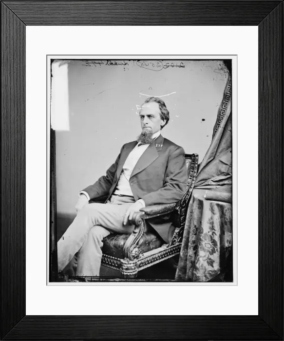 Framed Print : Charles West Kendall of Nevada, between 1860 and 1875. Creator: Unknown Framed Print : Charles West Kendall of Nevada, between 1860 and 1875. Creator: Unknown