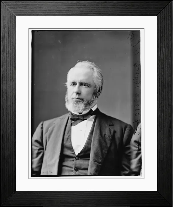 Framed Print : John Holmes Burleigh of Maine, between 1870 and 1880. Creator: Unknown Framed Print : John Holmes Burleigh of Maine, between 1870 and 1880. Creator: Unknown