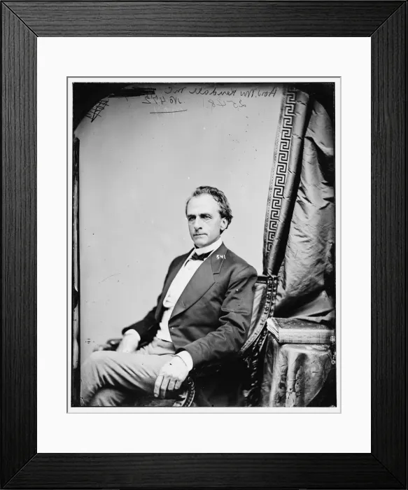 Framed Print : Charles West Kendall of Nevada, between 1860 and 1875. Creator: Unknown Framed Print : Charles West Kendall of Nevada, between 1860 and 1875. Creator: Unknown