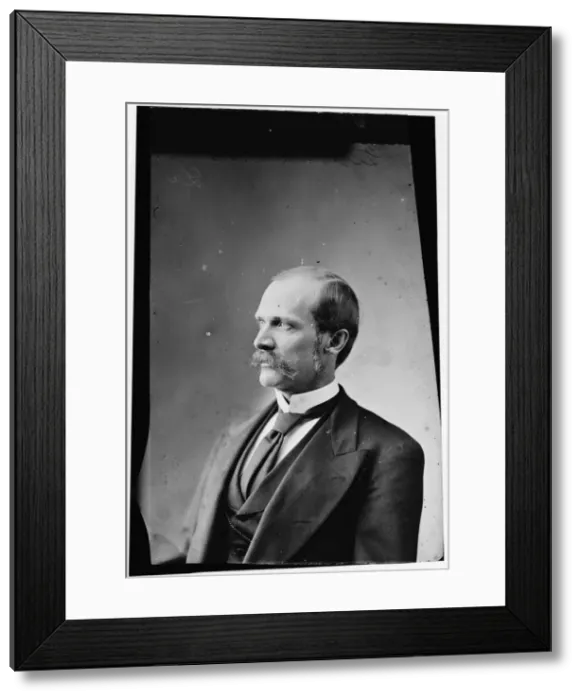 Framed Print : Senator Randall Lee Gibson of Louisiana, between 1870 and 1880. Creator: Unknown Framed Print : Senator Randall Lee Gibson of Louisiana, between 1870 and 1880. Creator: Unknown
