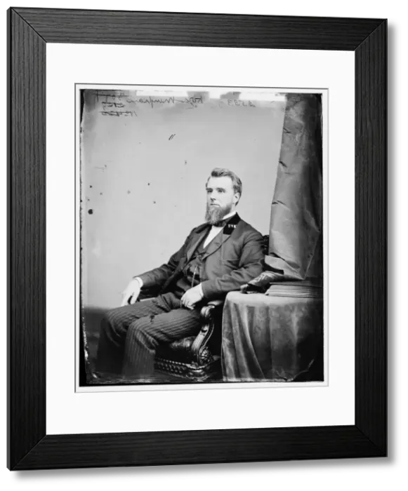 Framed Print : Stephen Lorenzo Mayham of New York, between 1860 and 1875. Creator: Unknown Framed Print : Stephen Lorenzo Mayham of New York, between 1860 and 1875. Creator: Unknown