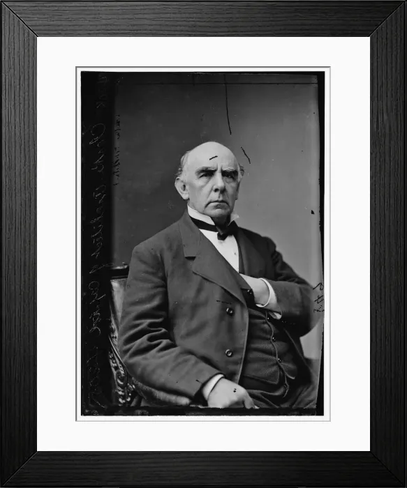 Framed Print : Edwin Clark, between 1870 and 1880. Creator: Unknown Framed Print : Edwin Clark, between 1870 and 1880. Creator: Unknown