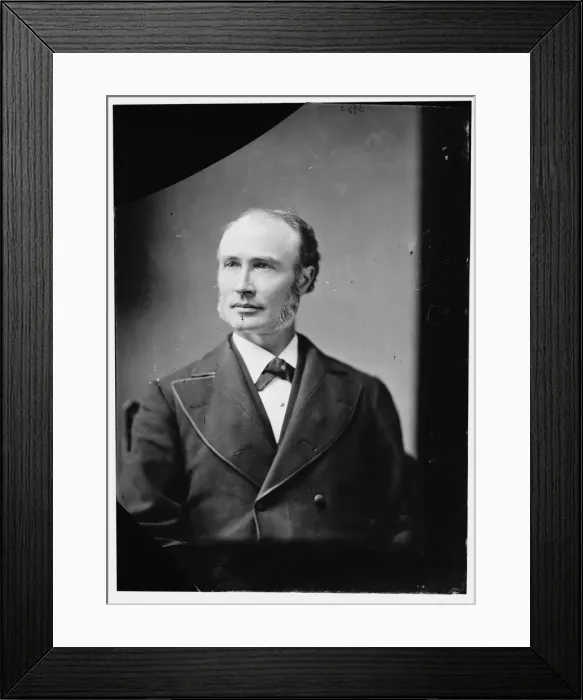 Framed Print : William Claflin of Massachusetts, between 1870 and 1880. Creator: Unknown Framed Print : William Claflin of Massachusetts, between 1870 and 1880. Creator: Unknown