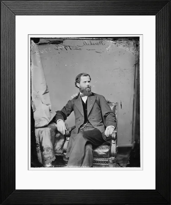 Framed Print : Samuel Scott Marshall of Illinois, between 1860 and 1875. Creator: Unknown Framed Print : Samuel Scott Marshall of Illinois, between 1860 and 1875. Creator: Unknown