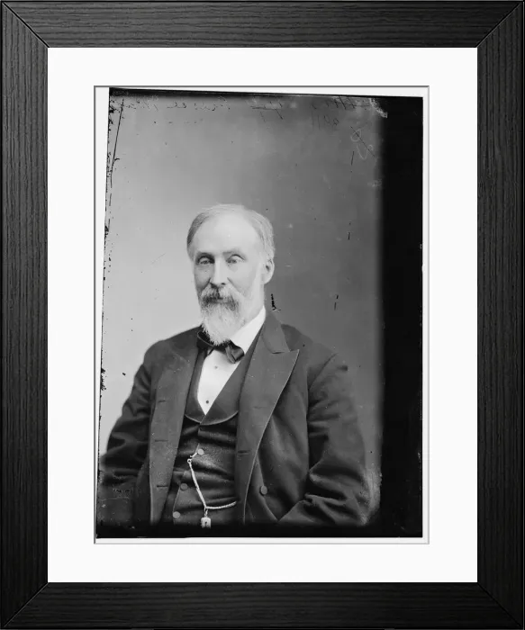 Framed Print : Edward L. Pierce, between 1870 and 1880. Creator: Unknown Framed Print : Edward L. Pierce, between 1870 and 1880. Creator: Unknown