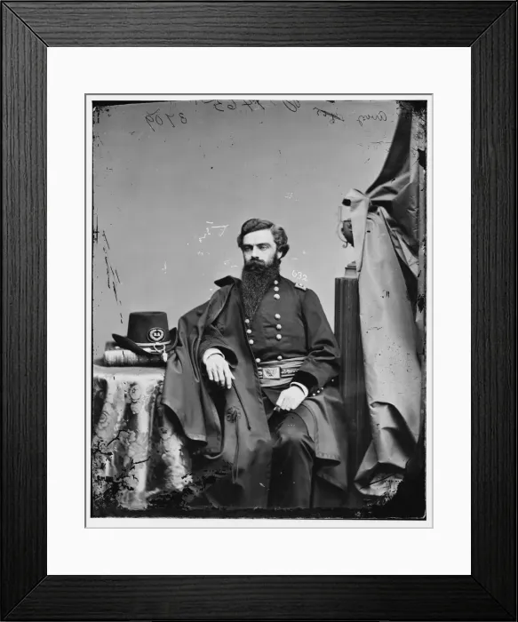 Framed Print : General Avery, between 1860 and 1875. Creator: Unknown Framed Print : General Avery, between 1860 and 1875. Creator: Unknown