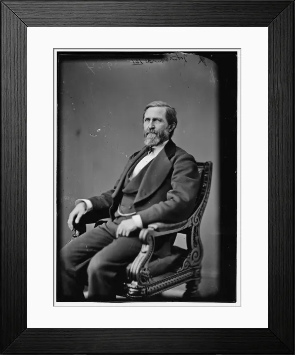 Framed Print : Robert Anthony Hatcher of Missouri, between 1870 and 1880. Creator: Unknown Framed Print : Robert Anthony Hatcher of Missouri, between 1870 and 1880. Creator: Unknown