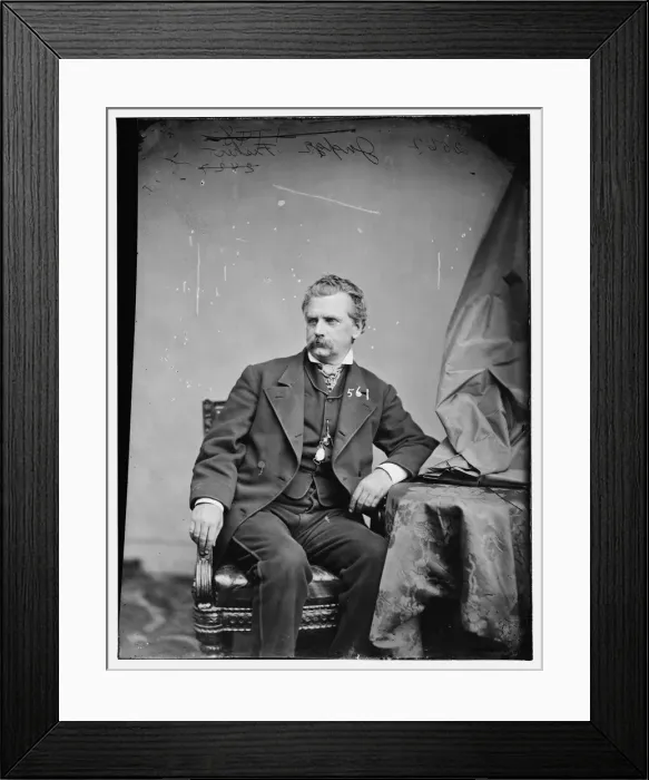 Framed Print : Judge Fisher, between 1860 and 1875. Creator: Unknown