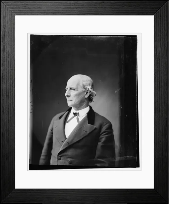 Framed Print : General Stephen Augustus Hurlbert, between 1870 and 1880. Creator: Unknown Framed Print : General Stephen Augustus Hurlbert, between 1870 and 1880. Creator: Unknown