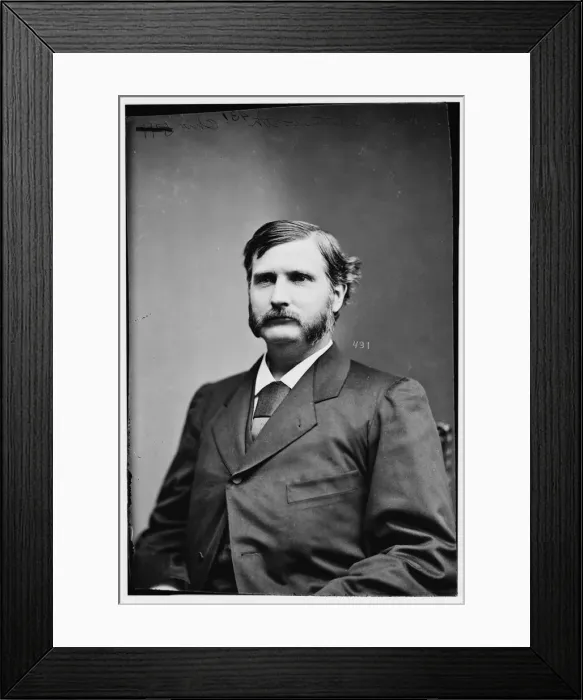Framed Print : Benjamin Butterworth of Ohio, between 1870 and 1880. Creator: Unknown Framed Print : Benjamin Butterworth of Ohio, between 1870 and 1880. Creator: Unknown