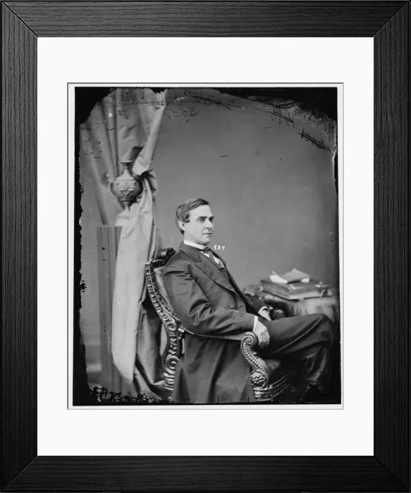 Framed Print : Charles Rollin Buckalew of Pennsylvania, between 1860 and 1875. Creator: Unknown Framed Print : Charles Rollin Buckalew of Pennsylvania, between 1860 and 1875. Creator: Unknown