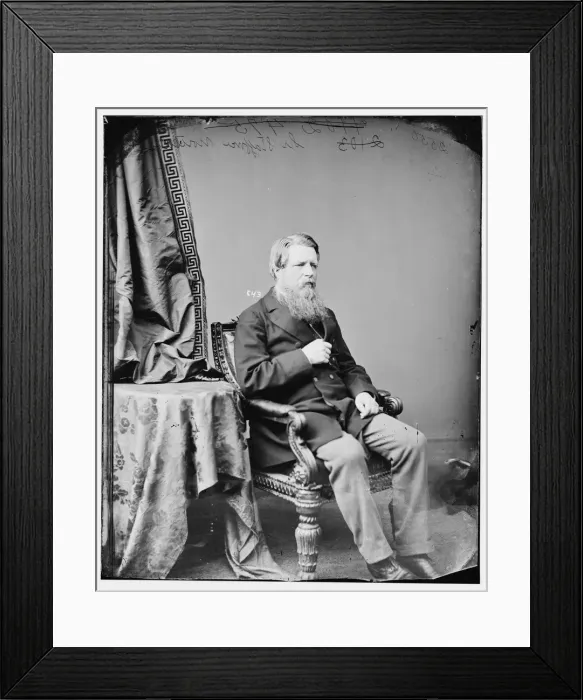 Framed Print : Sir Stafford Northcote, between 1860 and 1875. Creator: Unknown Framed Print : Sir Stafford Northcote, between 1860 and 1875. Creator: Unknown