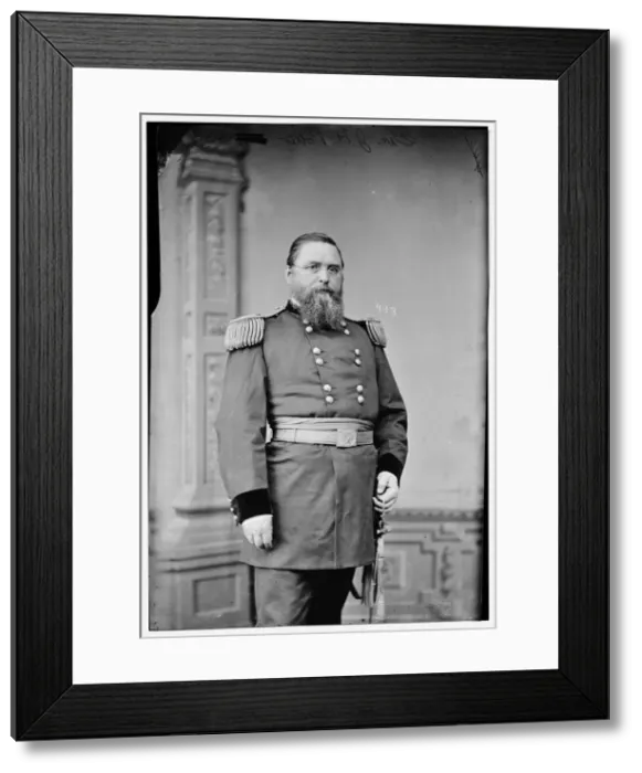 Framed Print : General Joseph H. Potter, US Army, between 1870 and 1880. Creator: Unknown Framed Print : General Joseph H. Potter, US Army, between 1870 and 1880. Creator: Unknown