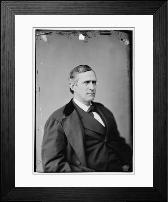 Framed Print : Thomas F. Bayard of Delaware, between 1870 and 1880. Creator: Unknown Framed Print : Thomas F. Bayard of Delaware, between 1870 and 1880. Creator: Unknown