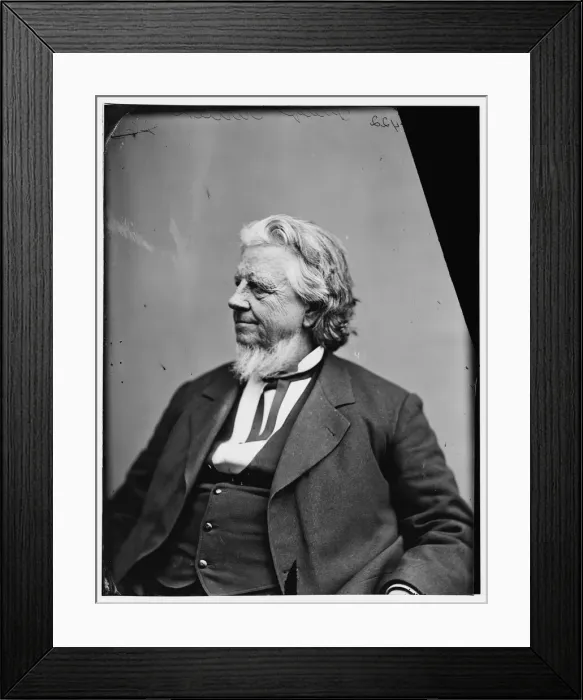 Framed Print : Judge Carter, between 1870 and 1880. Creator: Unknown Framed Print : Judge Carter, between 1870 and 1880. Creator: Unknown