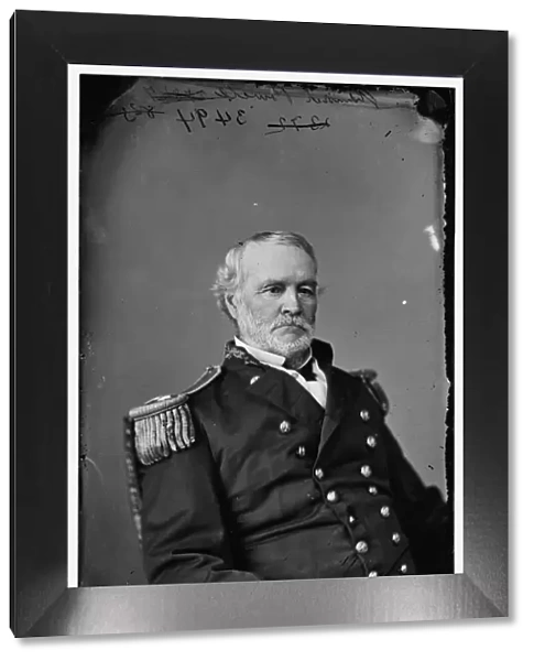 Admiral Levin M. Powell, between 1870 and 1880. Creator: Unknown