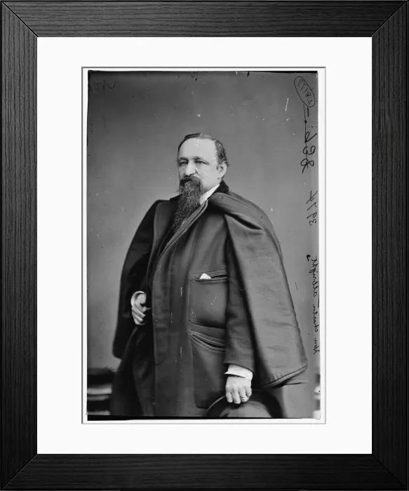 Framed Print : Charles Albright of Pennsylvania, between 1870 and 1880. Creator: Unknown Framed Print : Charles Albright of Pennsylvania, between 1870 and 1880. Creator: Unknown