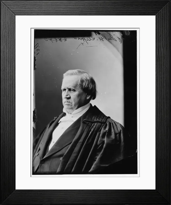 Framed Print : Clifford, Judge Nathan (Supreme Court), between 1870 and 1880. Creator: Unknown Framed Print : Clifford, Judge Nathan (Supreme Court), between 1870 and 1880. Creator: Unknown