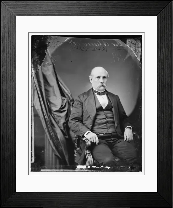 Framed Print : James L. Alcorn, between 1860 and 1875. Creator: Unknown Framed Print : James L. Alcorn, between 1860 and 1875. Creator: Unknown