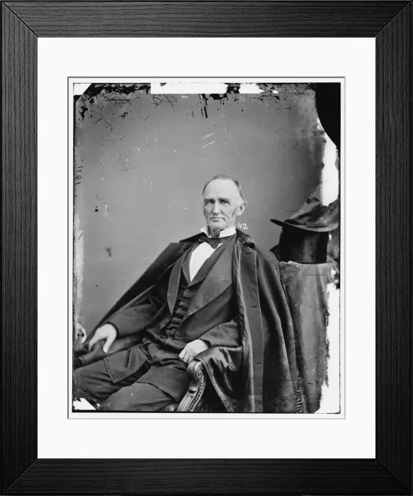 Framed Print : Montgomery Blair, between 1860 and 1875. Creator: Unknown Framed Print : Montgomery Blair, between 1860 and 1875. Creator: Unknown