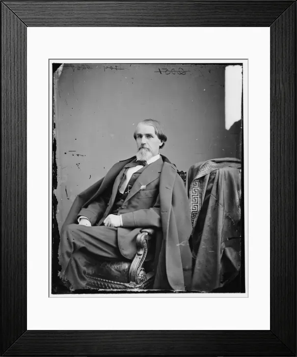 Framed Print : Elliott Muse Braxton of Virginia, between 1860 and 1875. Creator: Unknown Framed Print : Elliott Muse Braxton of Virginia, between 1860 and 1875. Creator: Unknown