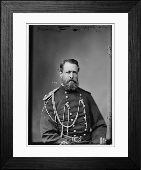 Framed Print : General William Dennison Whipple, US Army, c 1875. Creator: Unknown Framed Print : General William Dennison Whipple, US Army, c 1875. Creator: Unknown