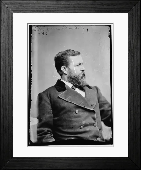 Framed Print : Henry B. Banning of Ohio, between 1870 and 1880. Creator: Unknown